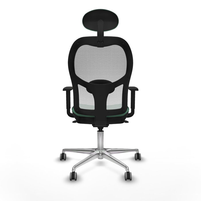 Piqueras y Crespo Chaise de Bureau avec Appui-tête 1D086G1 Vert émeraude