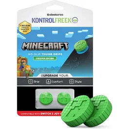 Steelseries Pack de 2 Thumbsticks Performance Minecraft Creeper Edition pour Nintendo Switch 2 - Vert