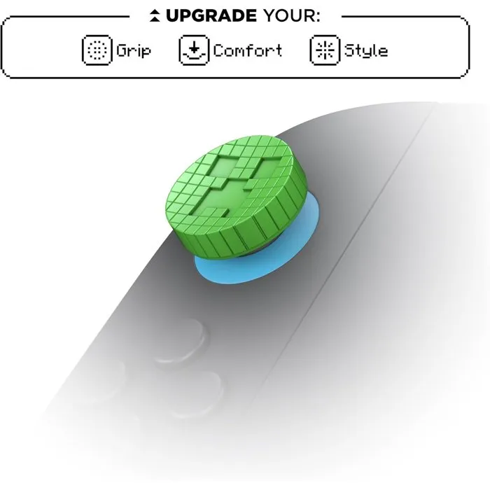 Steelseries Pack de 2 Thumbsticks Performance Minecraft Creeper Edition pour Nintendo Switch 2 - Vert Steelseries Pack de 2 Thumbsticks Performance Minecraft Creeper Edition pour Nintendo Switch 2 - Vert