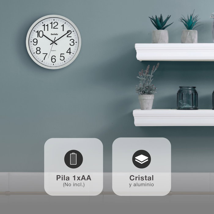 Dovelis Reloj cocina Classic Blanco Blanc Dovelis Reloj cocina Classic Blanco Blanc