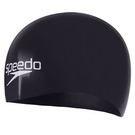 Speedo Fastskin - Bonnet de natation en latex, unisexe, noir - Taille S