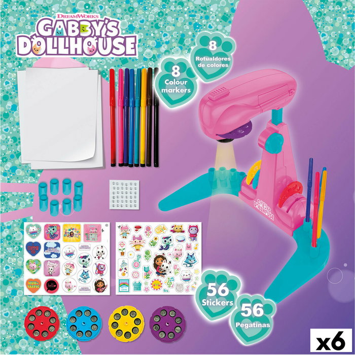Kit de Dessin Gabby's Dollhouse (6 Unités)