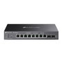 Omada SG2210XMP-M2 - Commutateur réseau 8 ports PoE+ 2.5 GbE et 2 ports SFP+ 10 GbE, fanless, gestion Omada SDN, 160 W