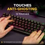 The G-Lab COMBO TITAN - Pack Gaming 2 en 1 : Clavier Mécanique 65% (Switches Rouges) et Souris RGB 12800 DPI - Rétroéclairage RGB, Anti-Ghosting, 1000Hz, Pour E-Sport et Jeu