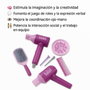 Jugatoys - ponteguap@ Mallette de beauté avec sèche-cheveux et accessoires