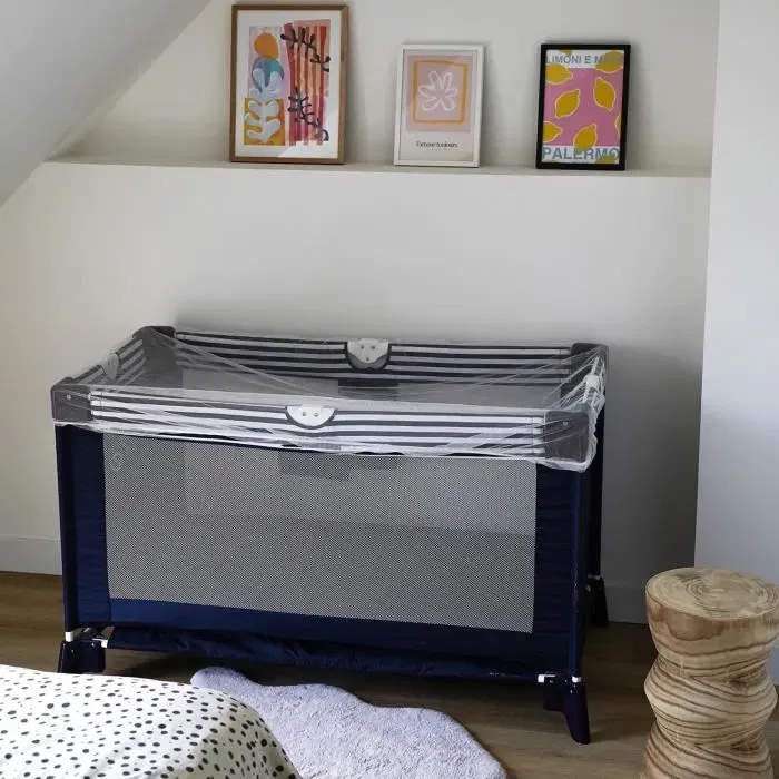 Thermobaby Moustiquaire Universelle pour Lit de Bébé, Parc, Nacelle et Poussette - Protection contre les Insectes