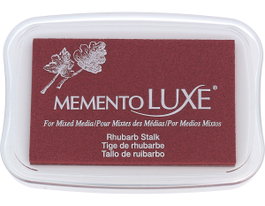 Tsukineko MEMENTO LUXE Almohadilla de tinta tallo de ruibarbo 96x63mm