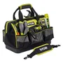 Ryobi Sac de Transport RSSSTB1 - Sac avec Fond Renforcé 38 x 29 x 20,5 cm pour Outils, Multiples Poches, Base Imperméable