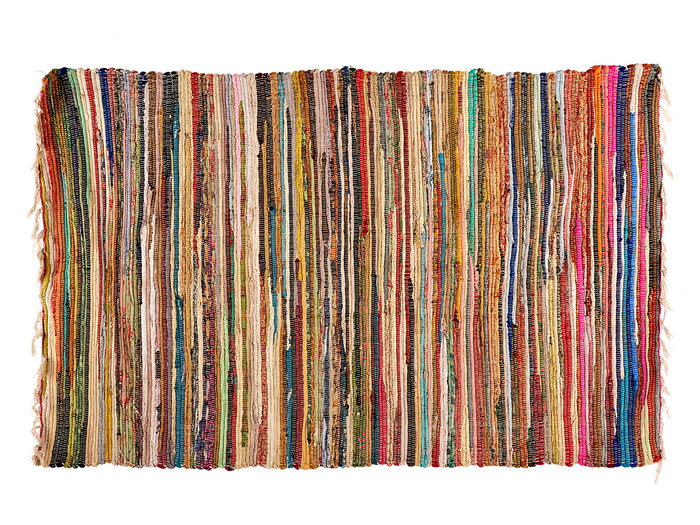 Giftdecor Jarapa Multicolore en Coton 120x180 cm (Set de 4)