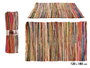 Giftdecor Jarapa Multicolore en Coton 120x180 cm (Set de 4)