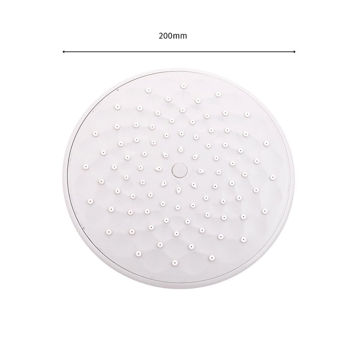 Ensemble de douche chromé monomando en laiton et zinc