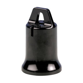 FNP Porte-lampe E27 provisoire de chantier noir - Douille sans vis 250V max 60W