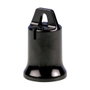FNP Porte-lampe E27 provisoire de chantier noir - Douille sans vis 250V max 60W