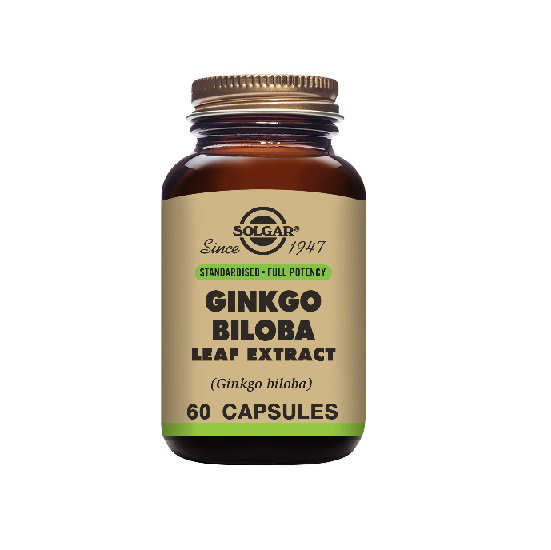 Solgar Ginkgo Biloba 60 gélules végétales