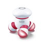 Beurer MG-16 Mini Appareil de Massage Rouge - Massage Vibrant Compact et Portable pour Bureau, Maison et Voyage