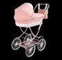 Muñecas Arias - Coche Capota Universe 42x72x93 cm avec bolso - Poussette enfant, hauteur manuelle 90 cm - Recommandé à partir de 3 ans