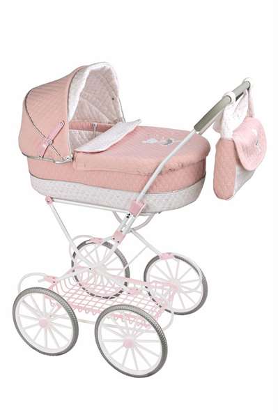 Muñecas Arias - Coche Capota Universe 42x72x93 cm avec bolso - Poussette enfant, hauteur manuelle 90 cm - Recommandé à partir de 3 ans Muñecas Arias - Coche Capota Universe 42x72x93 cm avec bolso - Poussette enfant, hauteur manuelle 90 cm - Recommandé à partir de 3 ans