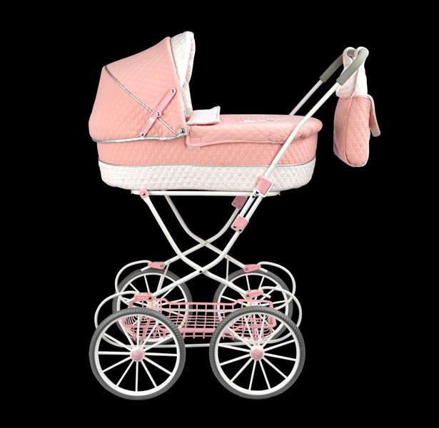 Muñecas Arias - Coche Capota Universe 42x72x93 cm avec bolso - Poussette enfant, hauteur manuelle 90 cm - Recommandé à partir de 3 ans Muñecas Arias - Coche Capota Universe 42x72x93 cm avec bolso - Poussette enfant, hauteur manuelle 90 cm - Recommandé à partir de 3 ans