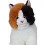 Gipsy Toys - Chat Mimiz Tricolore - Peluche pour enfants et adultes - 28 cm - Réaliste et doux
