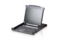 Aten CL1000 - Console LCD KVM avec écran 17" LED intégré, clavier et pavé tactile - Logement rackable 1U Slideaway