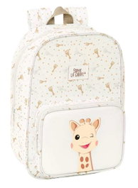 Safta Sac à dos enfant Sophie la Girafe Honey, recyclé et imperméable, 20 x 28 x 8 cm