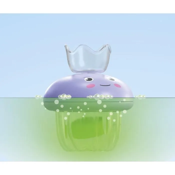 Playmobil 71439 Set Famille de Méduses AQUA Tinti pour le Baignoire - Jouet de Bain avec Gobelet et 3 Tablettes Parfumées - Enfant dès 12 mois