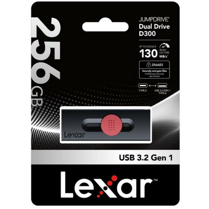 Clé USB Lexar LJDD300256G-BNBNG Clé USB Lexar LJDD300256G-BNBNG