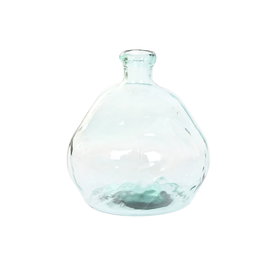 Vase Home ESPRIT Transparent Cristal recyclé 45 x 45 x 47,5 cm