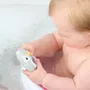 Nuby Thermomètre de Bain pour Bébé avec Écran LCD - Forme Pingouin - Mesure la Température de l'Eau et de la Pièce