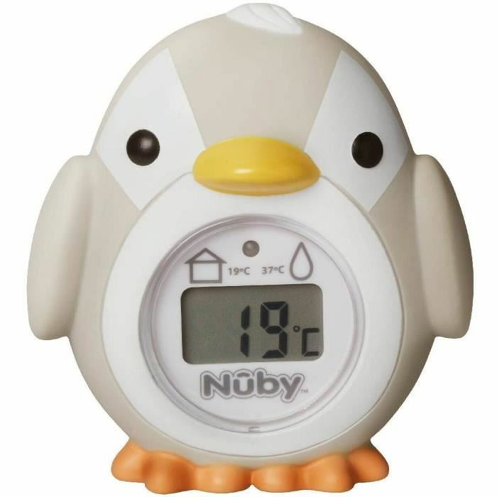 Nuby Thermomètre de bain pour bébé - Pingouin Nuby Thermomètre de bain pour bébé - Pingouin