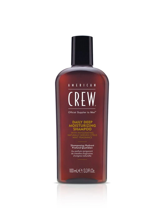 American Crew Shampooing Daily Deep Moisturizing - 100 ml - Formule Végane pour Nourrir les Cheveux Homme American Crew Shampooing Daily Deep Moisturizing - 100 ml - Formule Végane pour Nourrir les Cheveux Homme