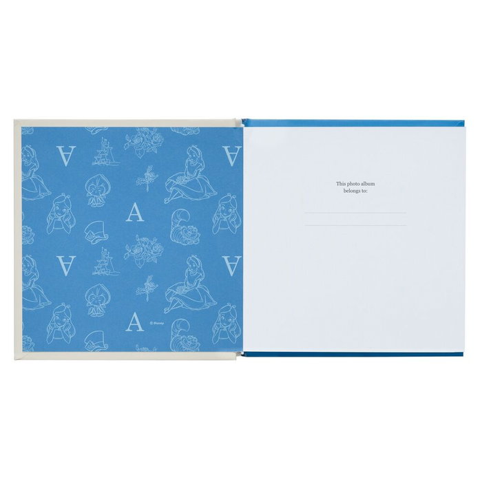 ERIK - Album de photos autocollantes Alice au Pays des Merveilles Disney, format 16x16 cm, 24 pages