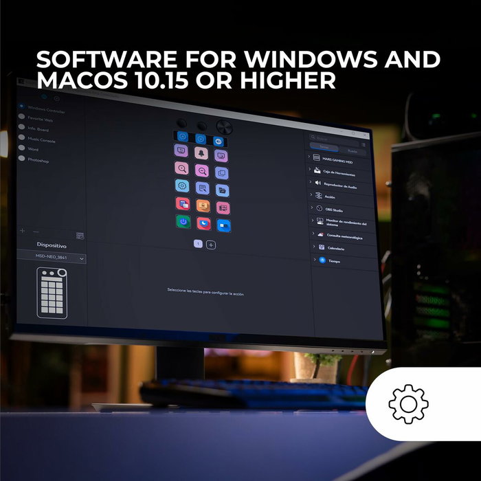 Filtre de Confidentialité pour Moniteur Mars Gaming MSDNEO