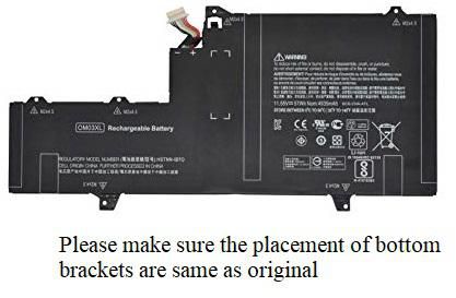 CoreParts Batterie 57Wh 11.55V 4935mAh pour HP CoreParts Batterie 57Wh 11.55V 4935mAh pour HP