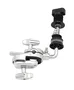 Pearl Support Auxiliaire Hi-Hat pour Bombo 28x16x3 cm