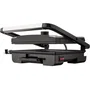 Sencor SBG 3710SS - Grill électrique antiadhésif de 29.8 x 26.8 cm, puissance 2000 W, 3 niveaux de température, avec bac d'égouttage amovible
