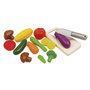 TACHAN Bandeau de fruits jouet en imitation bois pour jeux d'imitation, références T00981, notice en anglais, portugais et espagnol, à partir de 2 ans