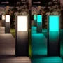 Philips Hue Borne lumineuse Turaco, extérieure, gris anthracite, IP44, lumière blanche et couleur, 1100 lumens