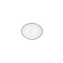 Quid Gastro Black Plat à Salade en Porcelaine Noire et Blanche 14x11 cm (12 Unités)