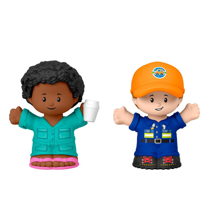 Fisher-Price Playset Little People Station de lavage avec véhicule