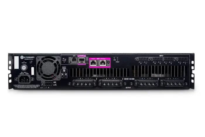 Crown Amplificateur 8 canaux 300W DriveCore Install DCi DA avec audio réseau Dante AES67