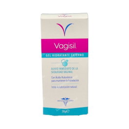 Vagisil Gel Hydratant Externe, Crème Intime Hydratante pour le Soulagement des Irritations, 30 G