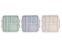 Kipit Boîte Multiusage Assortie Couleurs 26 x 11 x 24 cm en Plastique Beige Gris Vert (Set de 12)