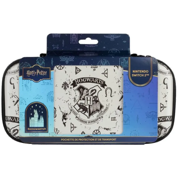 Cerda Housse de protection Harry Potter Poudlard beige pour Nintendo Switch 2 - Rangement 8 jeux Cerda Housse de protection Harry Potter Poudlard beige pour Nintendo Switch 2 - Rangement 8 jeux