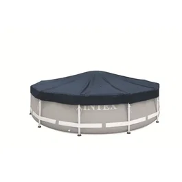 Intex Bâche d'hiver pour piscine tubulaire ronde 4.88m, triple épaisseur, traitement anti-UV, protection hivernale durable