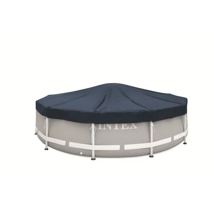 Intex Bâche d'hiver pour piscine tubulaire ronde 4.88m, triple épaisseur, traitement anti-UV, protection hivernale durable Intex Bâche d'hiver pour piscine tubulaire ronde 4.88m, triple épaisseur, traitement anti-UV, protection hivernale durable