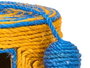 MASCOW Lot de 12 Griffoirs Corde et Boule avec Grelots, Assortiment 3 Couleurs