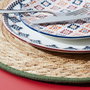 Home Deco Factory Set de table rond tressé 38 cm MIRAGE