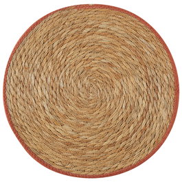 Home Deco Factory Set de table rond tressé 38 cm MIRAGE