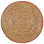 Home Deco Factory Set de table rond tressé 38 cm MIRAGE